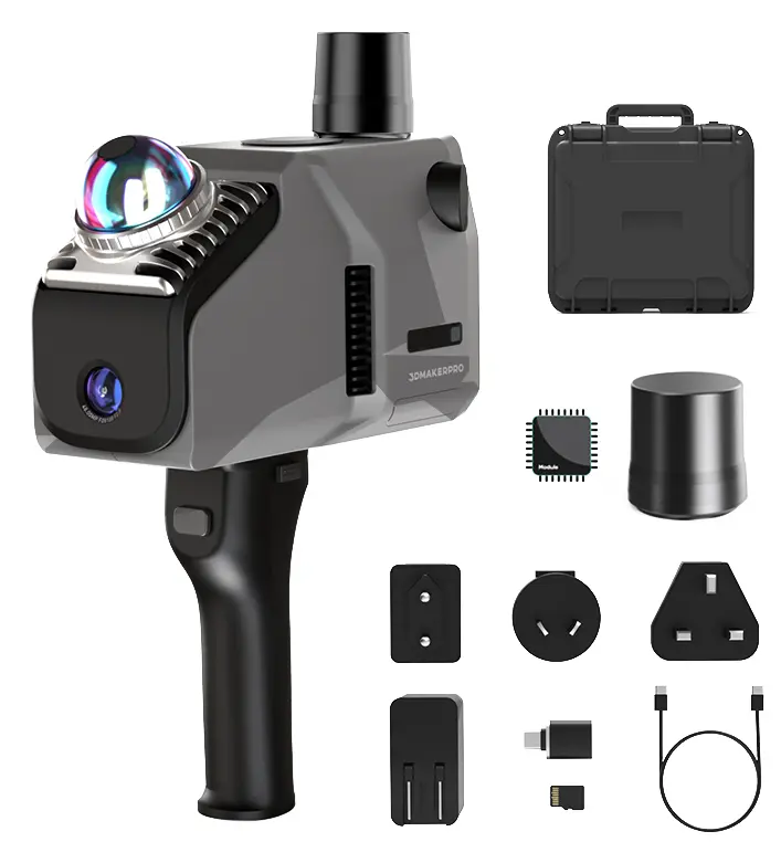 3DMakerPro Eagle LiDAR Scanner 1x Kamera