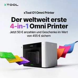 xTool O1 Omni Printer - Dual UV Edition