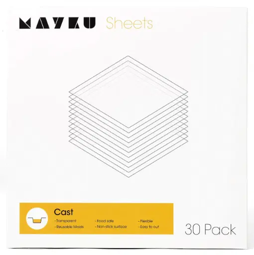 [MCA180100AA] Mayku FormBox CastClear Sheets (30 Pack)